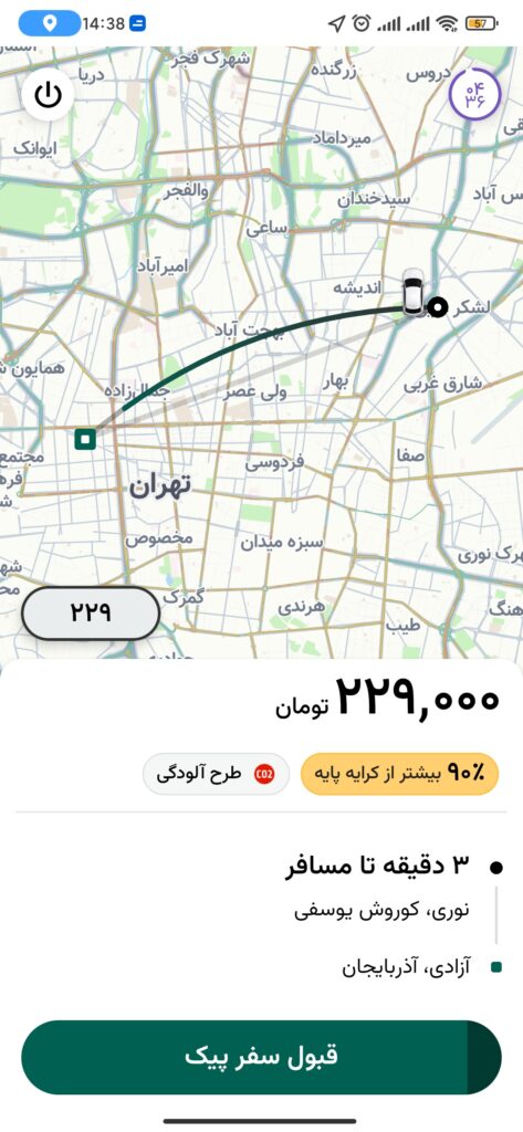 درخواست سرویس اتوپیک
