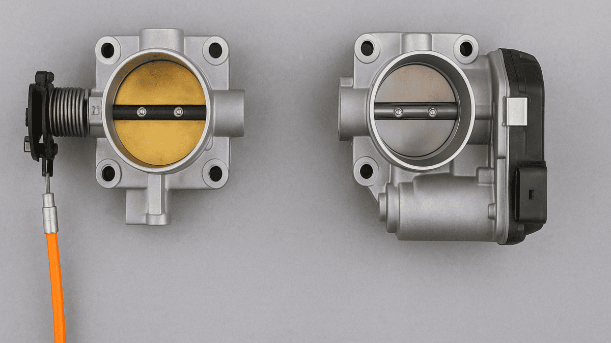 تفاوت دریچه گاز برقی و سیمی