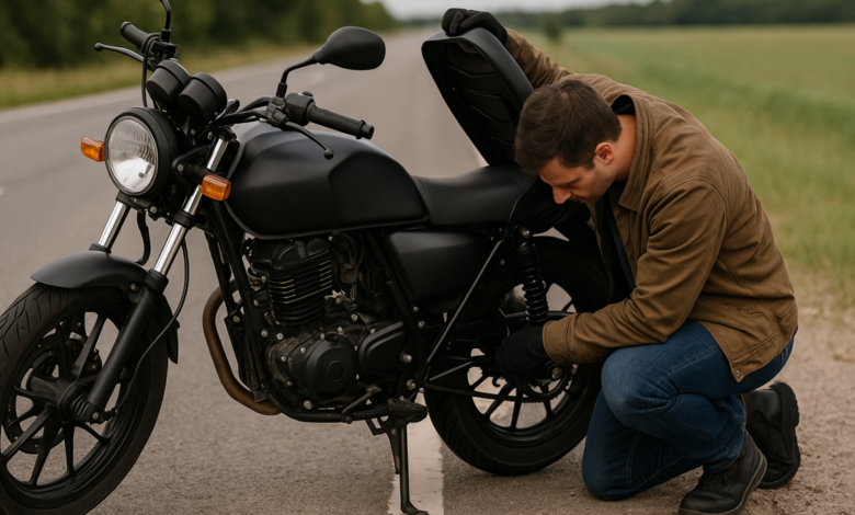 دلایل خاموش شدن موتور سیکلت