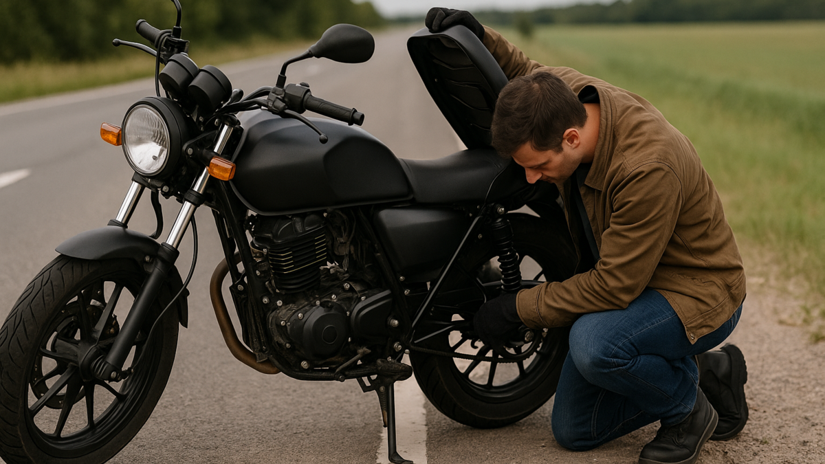 دلایل خاموش شدن موتور سیکلت