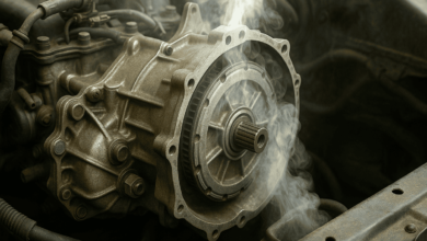 علت داغ کردن گیربکس دستی و اتومات