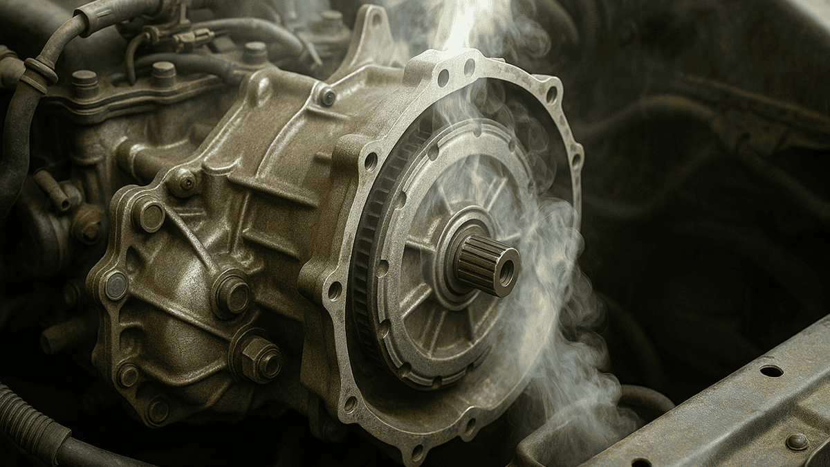 علت داغ کردن گیربکس دستی و اتومات