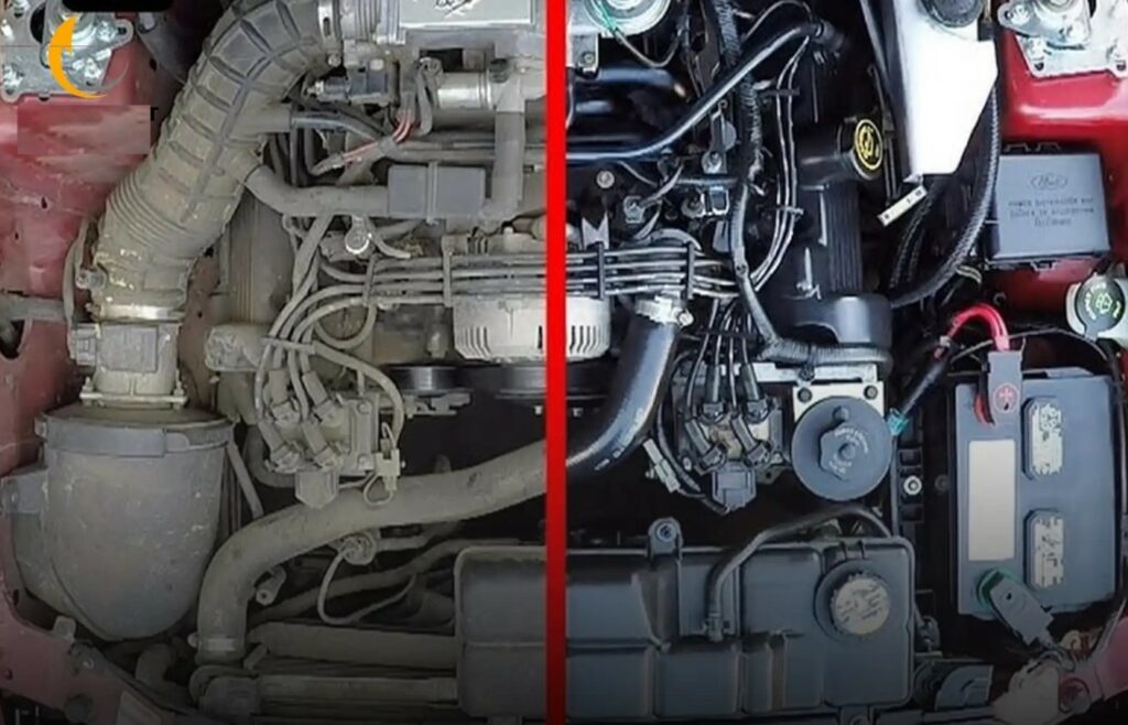 معایب شستن موتور خودرو