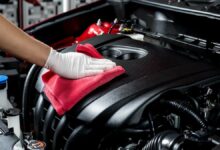 شستن موتور خودرو