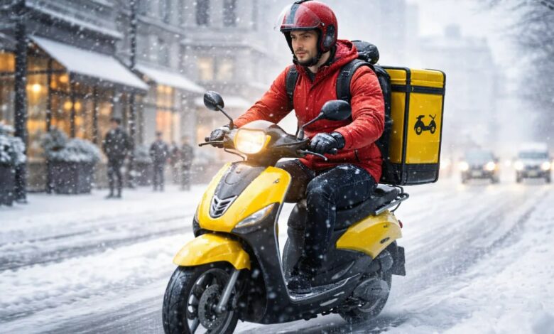 نکات موتور سواری در فصل سرد
