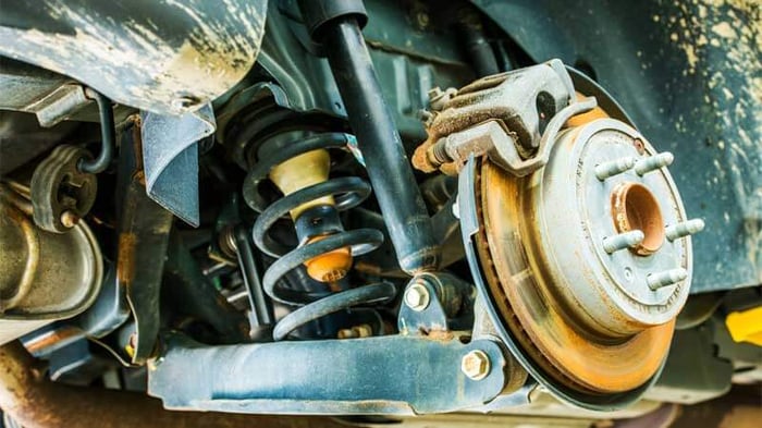 هزینه تعمیر جلوبندی خودرو