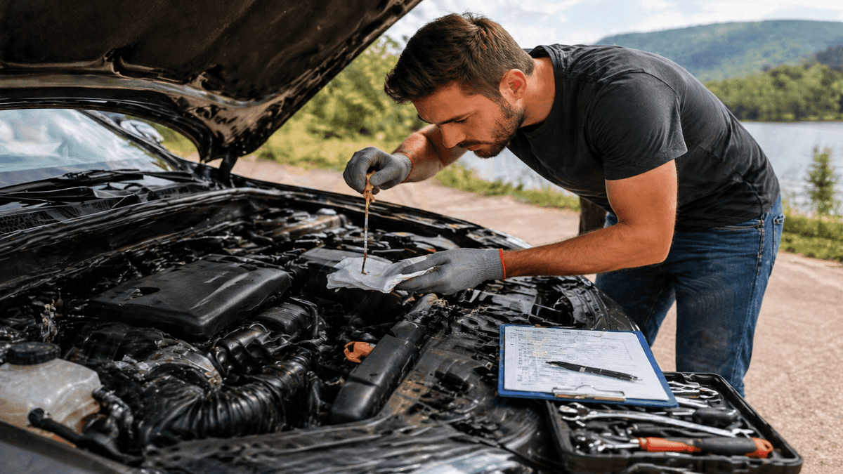 راهنمای کامل بررسی وضعیت موتور خودرو قبل از سفر طولانی